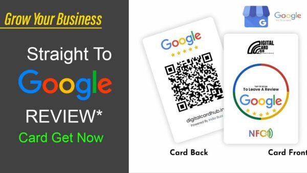 Google Review NFC Card With Negetive Review Remove